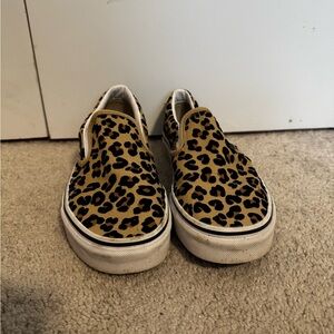 Leopard Print Slip-On Vans